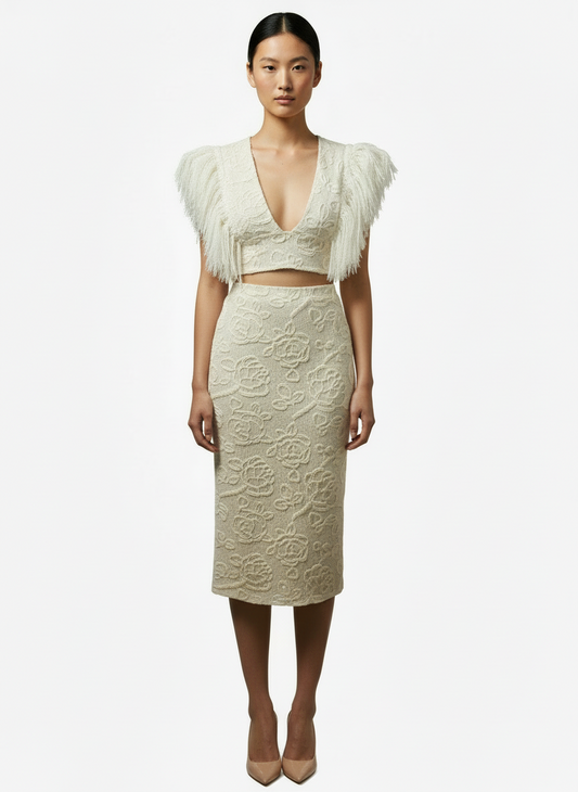 Winter Bloom Lace Set