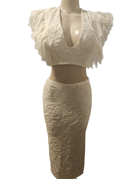 Winter Bloom Lace Set