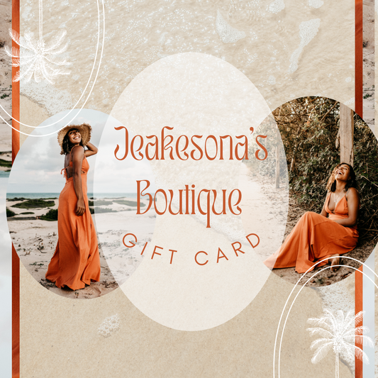 Jeakesona's Boutique Digital Gift Card