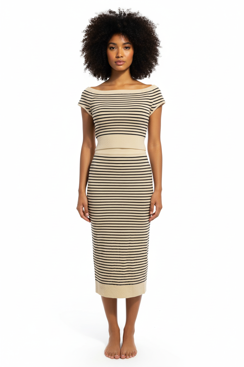 The Parisian Stripe Set