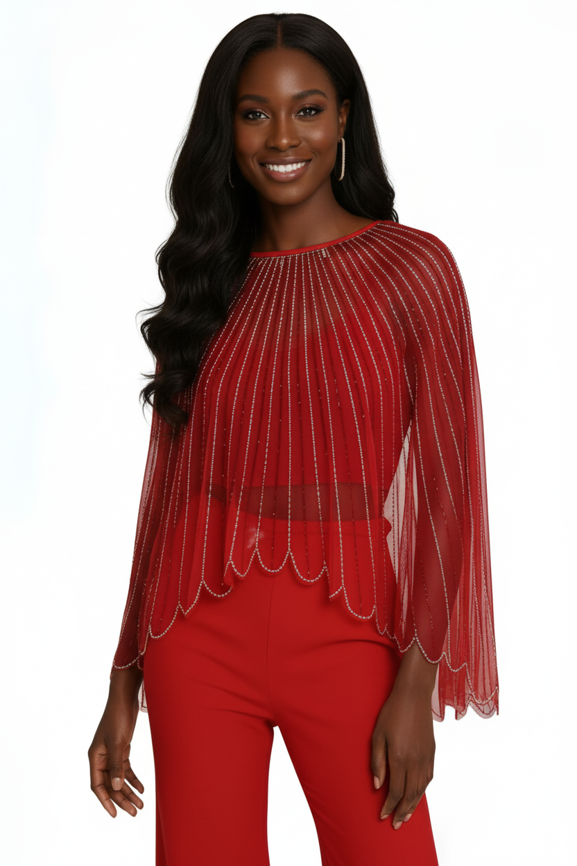 Shimmer 7-Way Shawl (S,W,R)