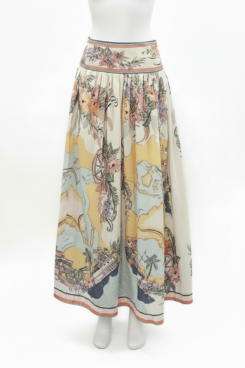 Island Escape Maxi Skirt